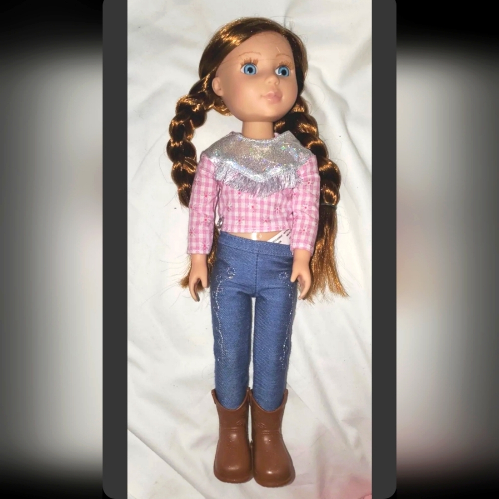 :* used glitter girls 14" doll battat our generation